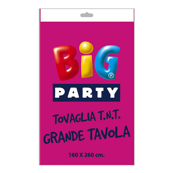  Tovaglia TNT - 160 x 260 cm - fucsia - Big Party 