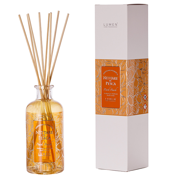  Diffusore d'essenza - a bastoncino - nettare di pesca/peach beach - 200ml - Methodo 
