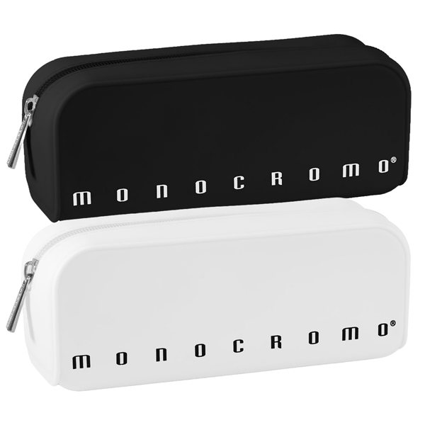  Bustina silicone Soft Touch Monocromo - 20 x 6 x 7,5 cm - Black&amp;White - Pigna 