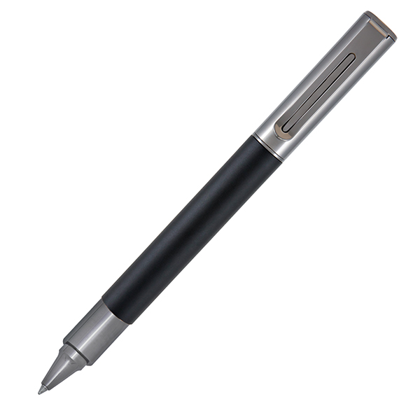  Penna roller Ritma - punta M - fusto nero - Monteverde 