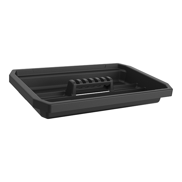  Vassoio per contenitore FABER BOX 40/30 litri - plastica - nero - 52 x 34,5 x 7 cm - Terry 