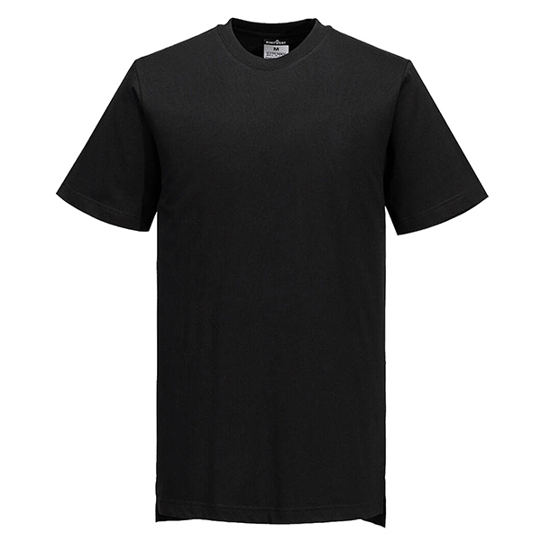  T-shirt chef unisex - maniche corte - taglia XXL - nero - Portwest 