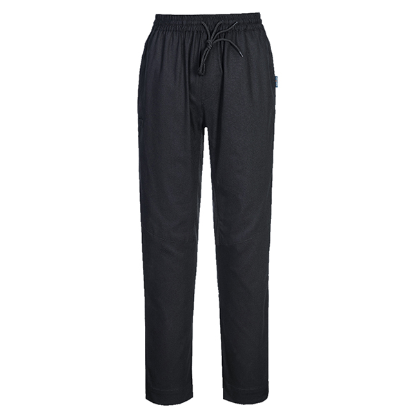  Pantaloni cuoco MeshAir Pro - taglia M - nero - Portwest 