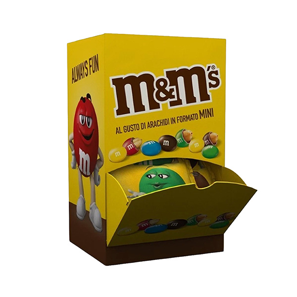  Mini M&amp;M - confezione monoporzione da 20gr - Mars - expo da 60 pezzi 