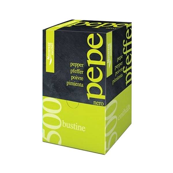  Pepe nero - bustina monodose da 0,2 gr - conf. 500 pezzi 