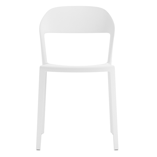  Seduta attesa Mina - con braccioli fissi - bianco - Unisit 