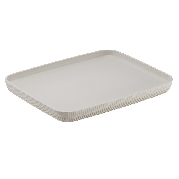  Vassoio buffet Norway - avorio - 32,5 x 26,5 x 3cm - melamina - Leone 