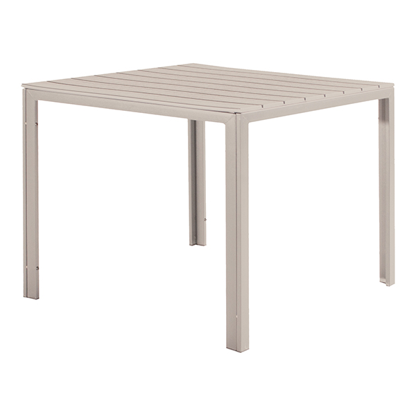  Tavolo Tenerife - quadrato - 78 x 78 x 74 cm - beige - Verdelook 