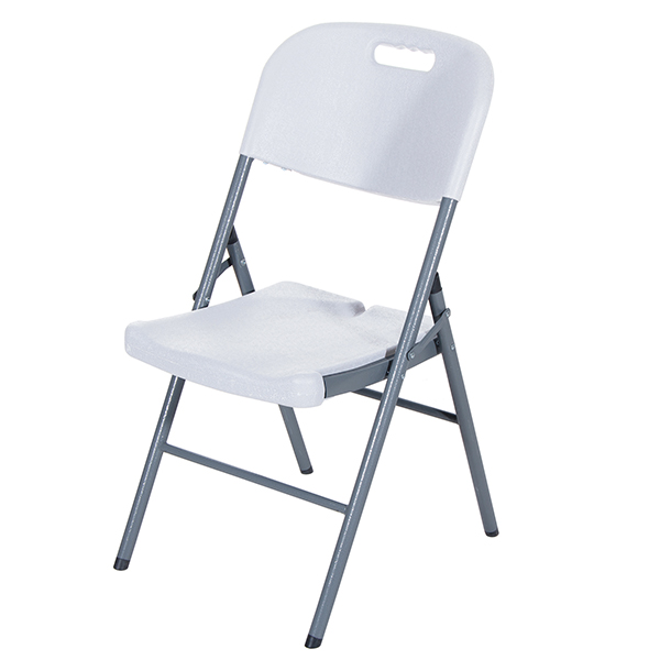  Sedia Slimmy - pieghevole - 43 x 44 x 79 cm - bianco - Verdelook 