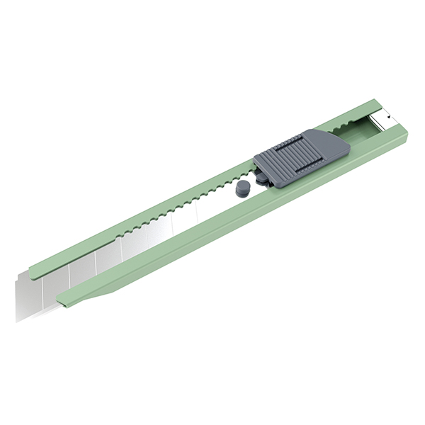  Cutter multiuso - in metallo - lama a spezzare standard - Uttil 