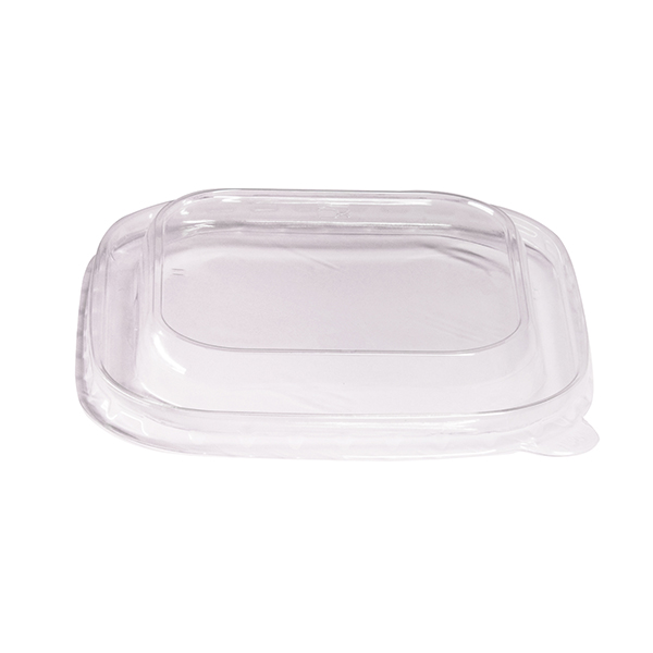  Coperchio per bowl quadrata 600ml - trasparente - Signor Bio - conf. 50 pezzi 