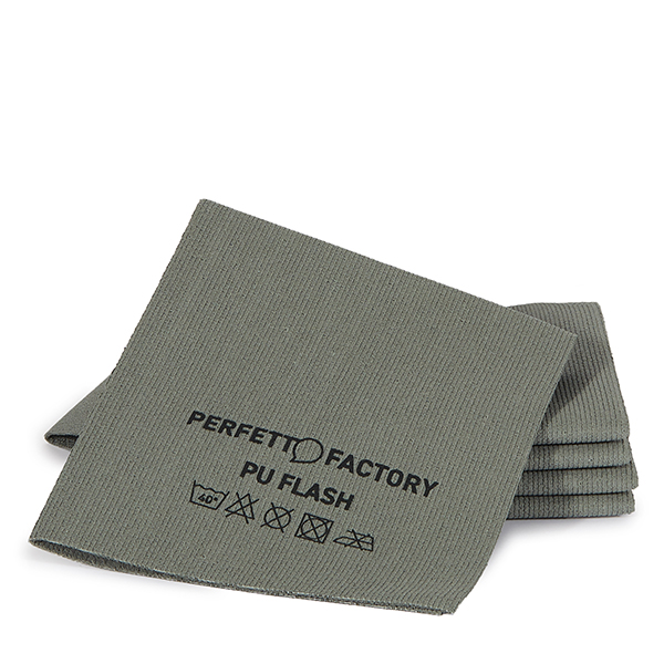  Panni PU Flash - 34 x 36 cm - grigio - Perfetto Factory - conf. 5 pezzi 