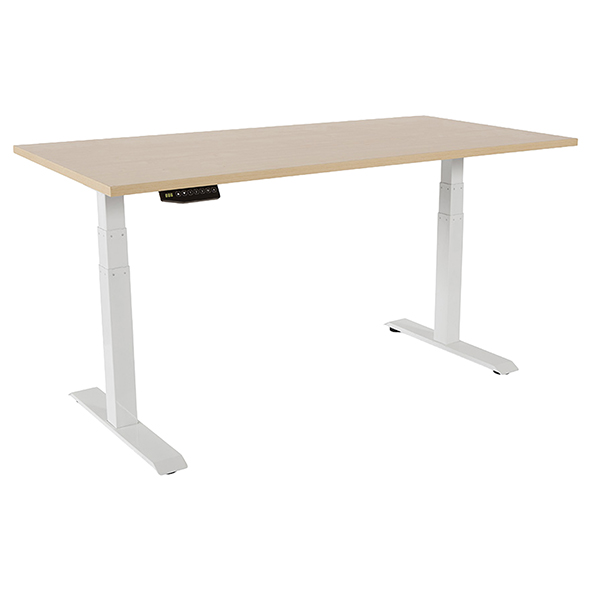  Scrivanie motorizzate - 120 x 60 x 116 cm - faggio - Rocada 