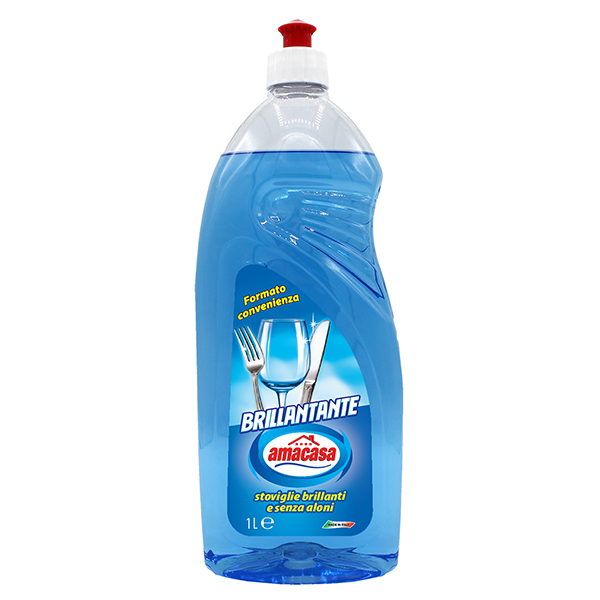  Brillantante lavastoviglie - 1 L - Amacasa 
