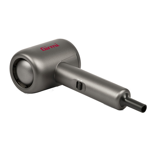  Asciugacapelli da viaggio PH04 - 9,5 x 19 x 6,5 cm - 1000 W - 220/240 V - grigio - Girmi 