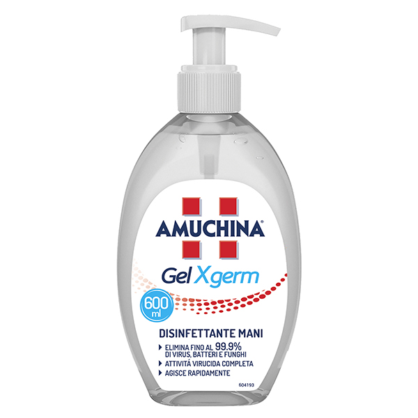  Gel X-Germ disinfettante mani - 600 ml - Amuchina Professional 