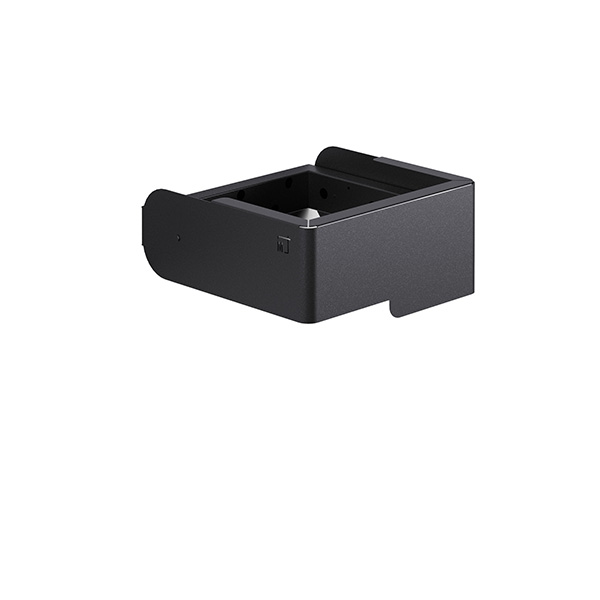  Portarifiuti MODULA - murale - con reggisacco - 35,5 x 35,5 x 17 cm - 90 L - antracite - Stilcasa 