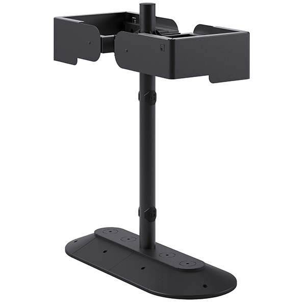  Portarifiuti MODULA - da terra - con reggisacco - doppio - 35,5 x 85 x 97,5 cm - 90+90 L - antracite - Stilcasa 