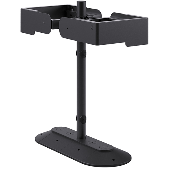  Portarifiuti MODULA - da terra - con reggisacco - doppio - 41,5 x 91 x 97,5 cm - 120+120 L - antracite - Stilcasa 