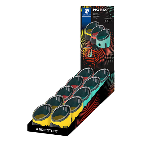  Temperamatite 1 foro Norix® Tub colori assortiti Staedtler 