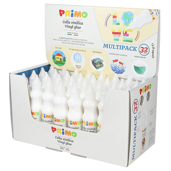 Colla vinilica - 80 g - Primo - box 32 pezzi 