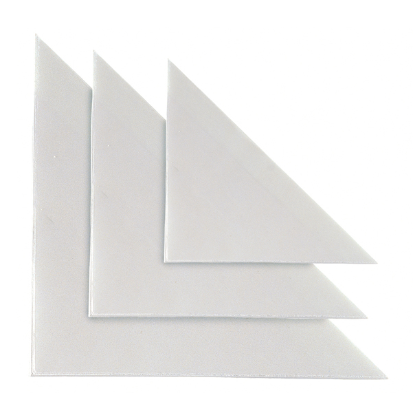  Busta autoadesiva TR 17 - triangolare - PVC - 17 x 17 cm - trasparente - Sei Rota - conf. 10 pezzi 