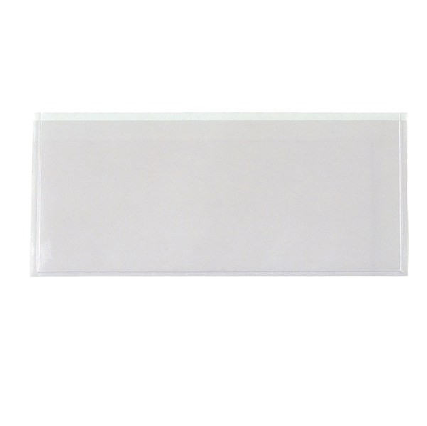  Busta autoadesiva TR 22 - rettangolare - PVC - 22 x 10 cm - trasparente - Sei Rota - conf. 10 pezzi 