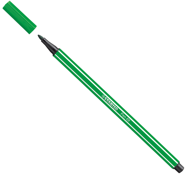  Pennarello Pen 68 - verde smeraldo 36 - Stabilo 