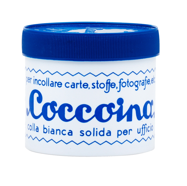  Colla in pasta - barattolo in plastica - 125 gr - bianco - Coccoina 