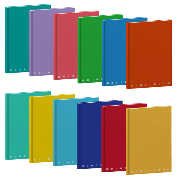  Maxiquaderno Monocromo - A4 - 4mm - 60 fogli - 80 gr - cartonato - Pigna 