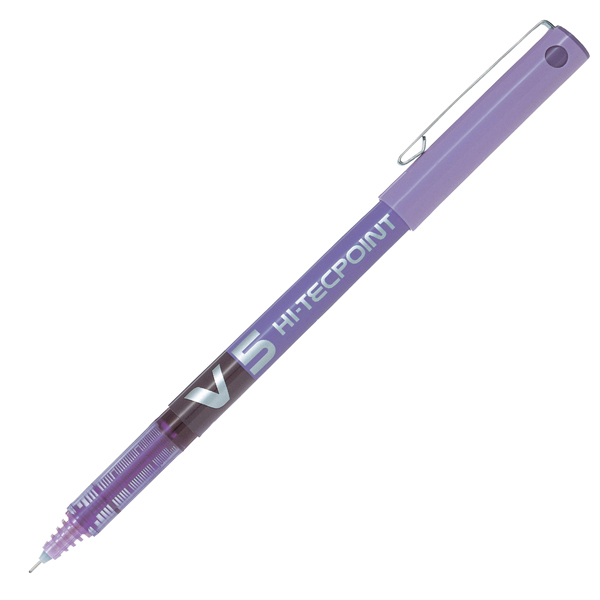  Roller Hi Tecpoint V5 - punta 0,5 mm - viola - Pilot 