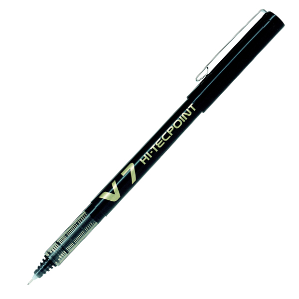  Roller Hi Tecpoint V7 - punta 0,7 mm - nero - Pilot 