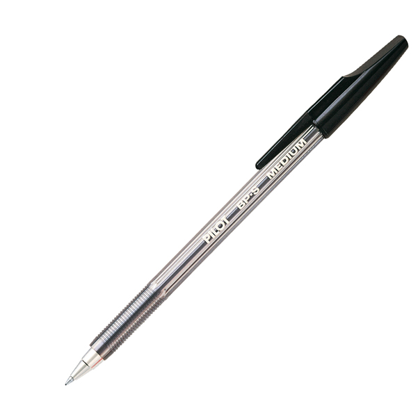  Penna a sfera BP S - punta media 1 mm - nero - Pilot 