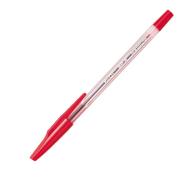 Penna a sfera BP S - punta media 1 mm - rosso - Pilot 