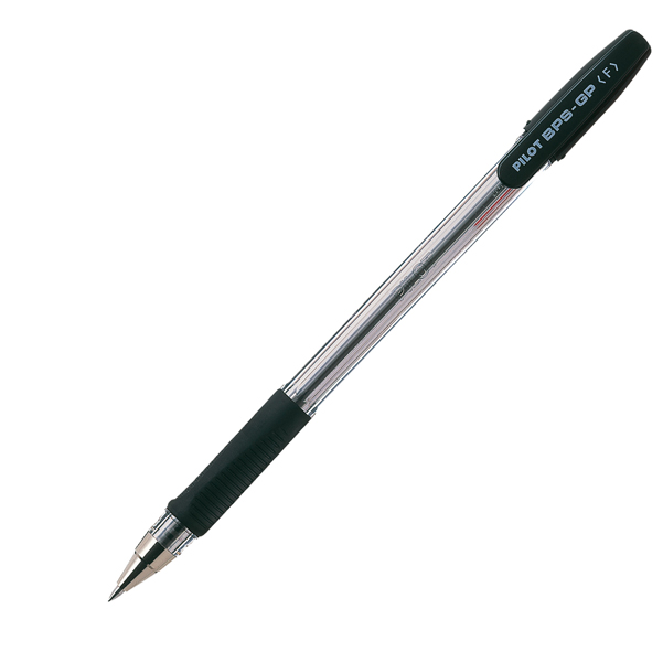  Penna a sfera BPS GP - punta fine 0,7 mm - nero - Pilot 