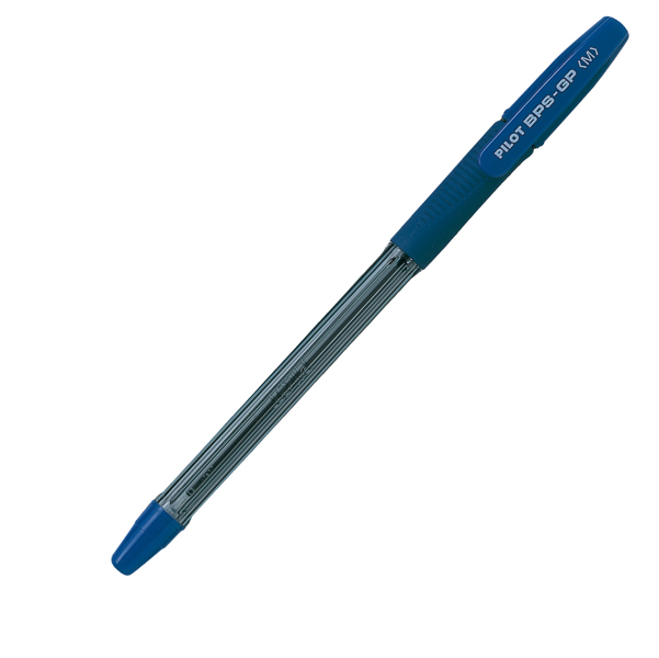  Penna a sfera BPS GP - punta media 1 mm - blu - Pilot 