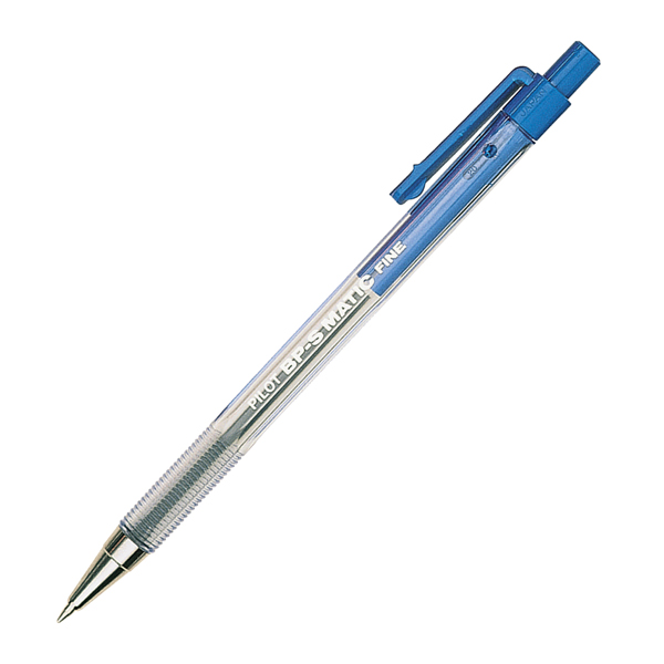  Penna a sfera a scatto BP S Matic - punta fine 0,7 mm - blu - Pilot 