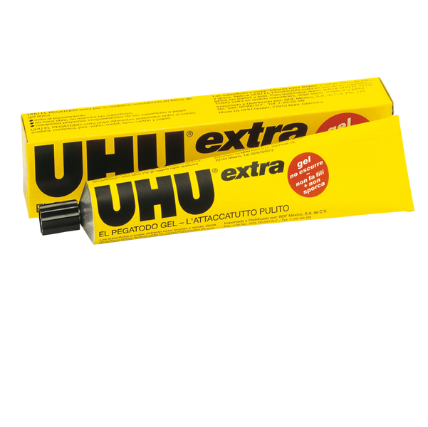  Colla attaccatutto Extra - 125 ml - trasparente - UHU 