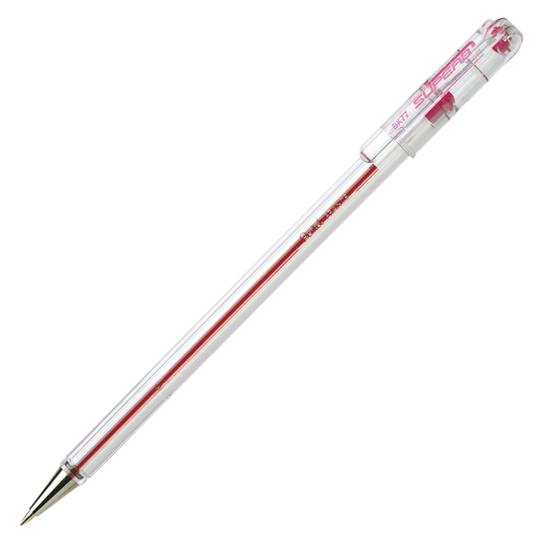  Penna sfera Superb BK77 - punta 0,7 mm - rosso - Pentel 