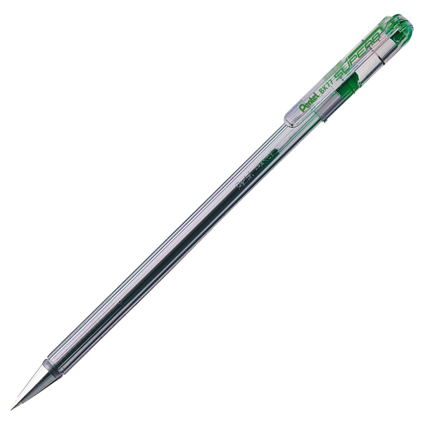  Penna sfera Superb BK77 - punta 0,7 mm - verde - Pentel 