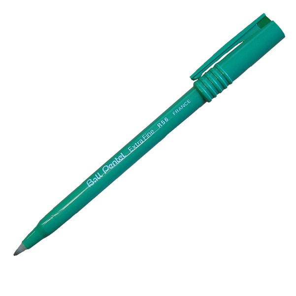  Roller Ball R56 - punta 0,6 mm - verde - Pentel 