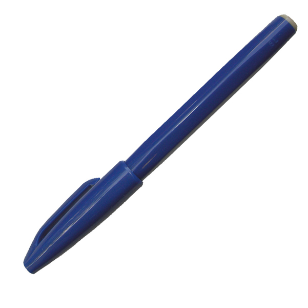  Pennarello Sign Pen S520 punta feltro - punta 2 mm - blu - Pentel 