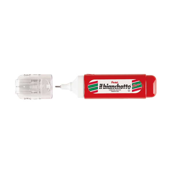  Correttore liquido Il Bianchetto - 12 ml - punta fine - Pentel 