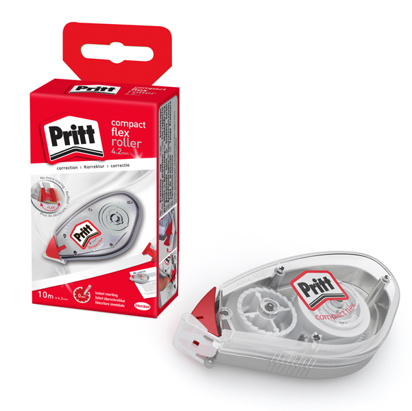  Correttore a nastro - 4,2 mm x 10 mt - roller - Pritt 