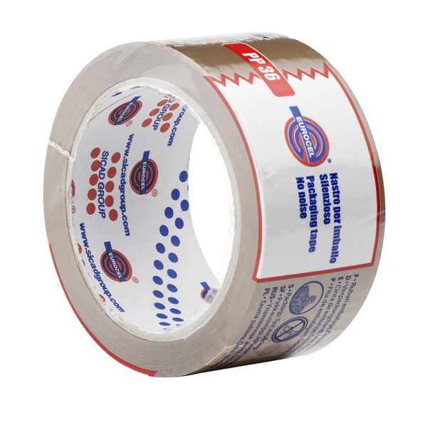  Nastro adesivo PP36NN - 5 cm x 66 m - avana - Eurocel 