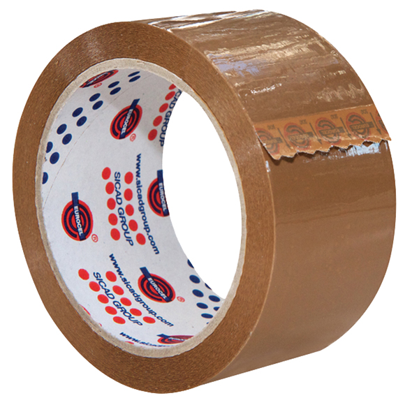  Nastro adesivo 330 - 5 cm x 66 m - PVC - avana - Eurocel 