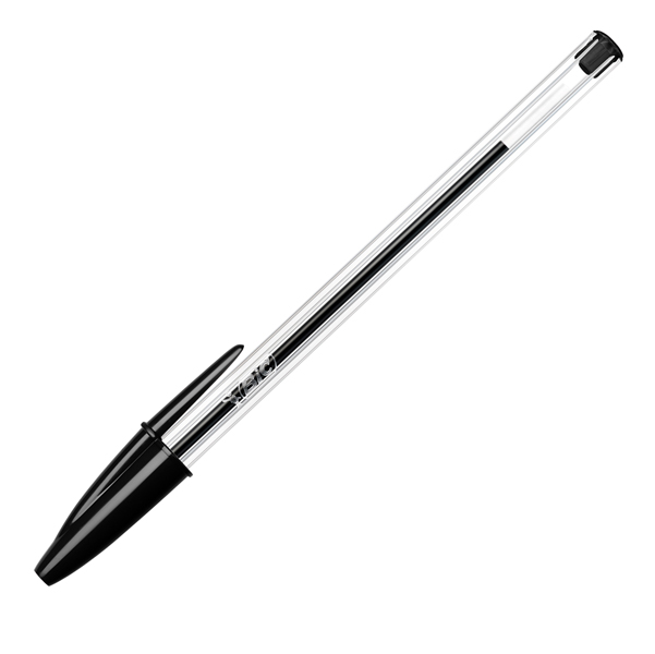  Penna a sfera Cristal - punta media 1,0 mm - nero - Bic - conf. 50 pezzi 