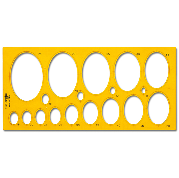  Maschera ellissi 7135 - 8/75mm - Arda 