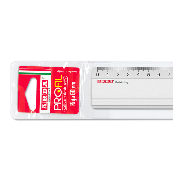  Riga Profil 18260 - 60cm - alluminio - Arda 