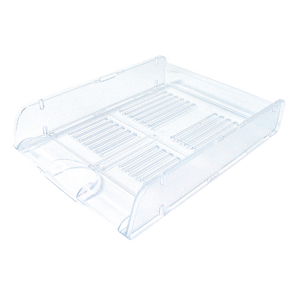  Vaschetta portacorrispondenza TR25310 - 26 x 34 x 6 cm - cristallo - Arda 